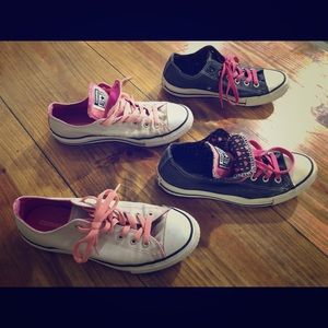 Two pairs of Converse!
